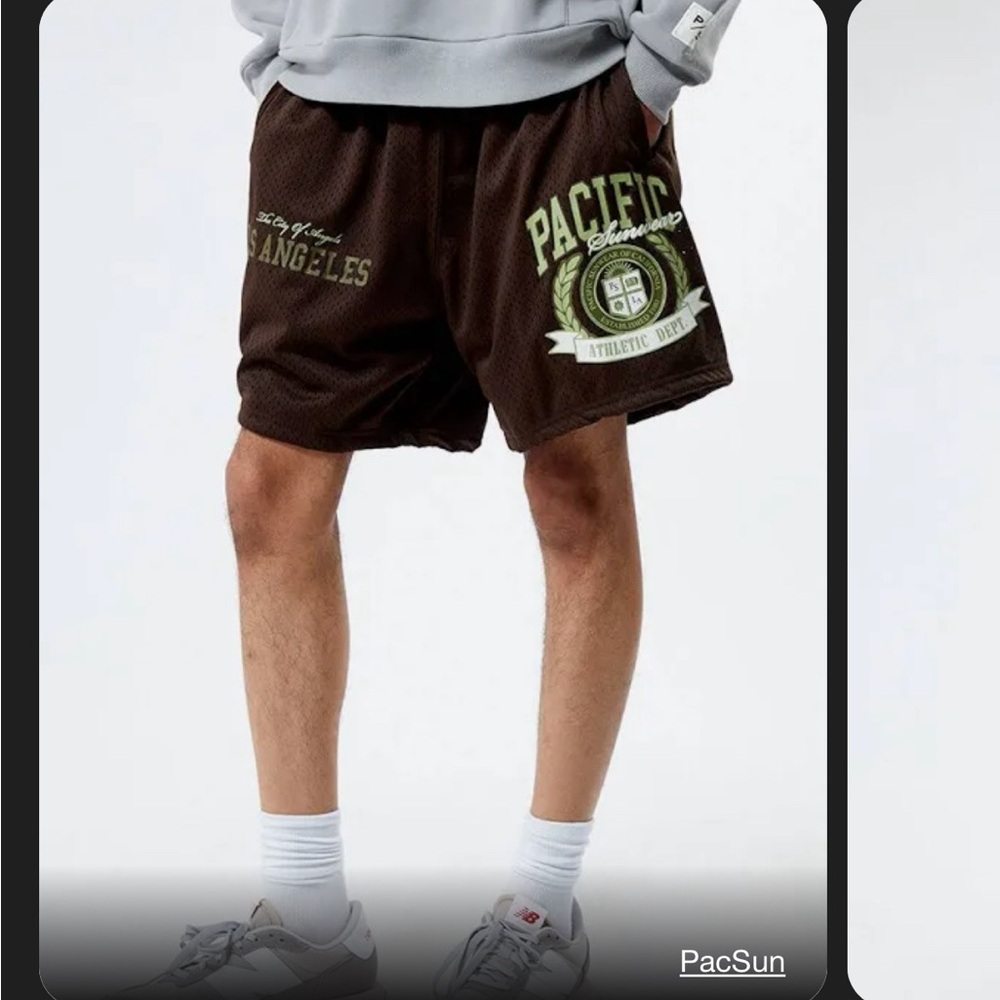PACSUN Pacific Sunwear Athletic Department Shorts- never worn with tags size L